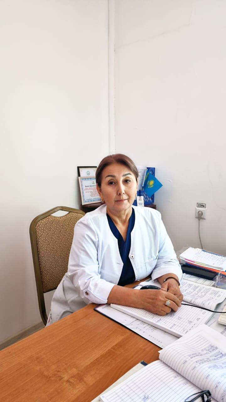 Фото врача Жүсіпова Лаззат Әмзеқызы